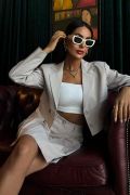 Crop Ceketli Ve Pile Etekli Garnili Takım 10111 resmi